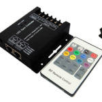 Programmable RGB RF Sync Multiple Controllers Via Cat 5 Cable